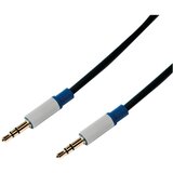 Logilink Audio cable, 3.5 mm 3-pin M to 3.5 mm 3-pin F, black blue, 1.5 m, BASC15 | ePonuda.com