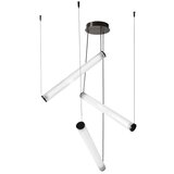 Zuma line 1238 - LED prigušiva luster na sajli COMO LED/64W/230V 2700-6500K crna + daljinski upravljač | Eponuda.com