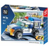  Kocke Blocki policijski kombi 2u1 76/0657 Cene