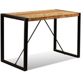  Blagovaonski stol od masivnog obnovljenog drva 120 cm | shoptok.hr