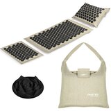Neo-Sport NS-902 prostirka za akupresuru s bodljama, siva i crna | shoptok.hr