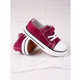 VICO Boys' sneakers material burgundy Cijene