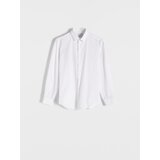 Reserved srajca slim fit z vzorcem - bela | Shoptok.si