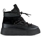 primohurt Black snow boots with a cuff, insulated women&#039;s winter boots with a thick sole | Eponuda.ba