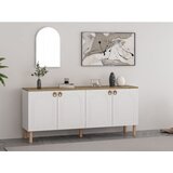 Hanah home komoda lotus mirror white | ePonuda.com