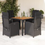  5-dijelni vrtni blagovaonski set od poliratana | shoptok.hr