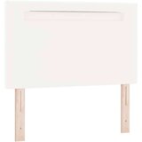  Okvir postelje z vzmetnico Bela 120 x 190 cm Umetna koža, (5000022815) | Shoptok.si