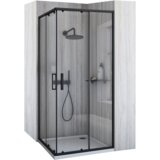 Rea Tuš kabina City 80x80 Black Cijene