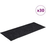  Prostirke za stepenice samoljepljive 30 kom 60x25 cm tamnosive pravokutne | shoptok.hr