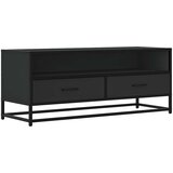vidaXL TV ormarić crni 100x34,5x40 cm Konstruirano drvo i metal | shoptok.hr