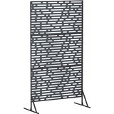  Zaslon za privatnost 100 x 50 x 180 cm Čelik Antracit | shoptok.hr