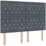  Krevet od pjene s madracem i LED-om Tamnosiva 140 x 190 cm | shoptok.hr