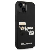 Karl Lagerfeld KLHCP14S3DRKCK za iPhone 14 6.1 črna trda zaščita - Full Bodies 3D | Shoptok.si