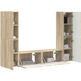 3 pcs Sonoma hrast - - Rjava - 56.59 - 30 x 31 x 60 cm - 2025-vidaXL-Uvoz_2 | Shoptok.si