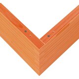  Vrtno cvetlično korito voščeno 80x80x45,5 cm trdna borovina | Shoptok.si