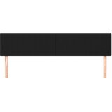  Uzglavlja crna 160x5x78/88 cm od tkanine | shoptok.hr