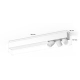 Philips Philips-LED RGBW prigušiva spot svetiljka Hue CENTRIS 3xGU10/4,2W + LED/11W | Eponuda.com