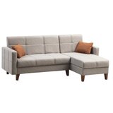 Atelier Del Sofa Kutna garnitura Polya 216x86x130cm Svijetlo siva | Eponuda.ba