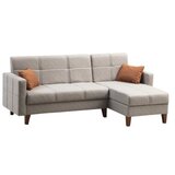 Atelier Del Sofa ugaona garnitura polya light grey | ePonuda.com