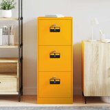 Kabinet za datoteke s ladicama Žuta 44 x 50 x 106.5 cm | shoptok.hr