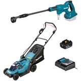 Makita DLX2583T Set akumulatorskih alata LXT akumulatorska kosilica i srednji 1 cistac pod pritiskom ukljucujuci kom. x | shoptok.hr