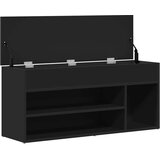  Klupa za cipele crna 102x30 5x45 cm izrađeno drvo | shoptok.hr