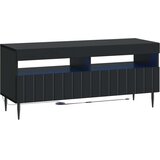 vidaXL LED TV kabinet ZWOLLE 100 x 35 x 43 cm Crna Konstruirano drvo - Crna | shoptok.hr
