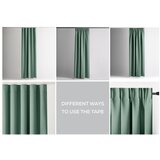 Restilo Svijetlo zelena zatamnjujuća/termo izolacijska zavjesa 140x270 cm Pleat – | shoptok.hr