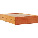  Okvir kreveta bez madraca s ladicama 140x190 cm od borovine | shoptok.hr