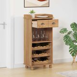  Ormar za vino ASKIM Medeni vosak 57 x 37 x 114 cm | shoptok.hr