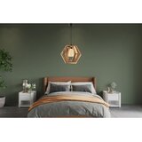 Opviq Dualhex Glass NaturalBlack Chandelier | Eponuda.com