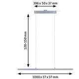 PAULMANN 95578 - LED/40W prigušiva viseća lampa na sajli URAIL LENTO 230V 2700-6500K | Eponuda.com