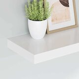  Plutajuće zidne police 2 kom bijele 40 x 23 x 3,8 cm MDF | shoptok.hr