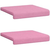  Jastučić za klupu 2 kom. Tkanina Ružičasta Dubina 35 cm | shoptok.hr