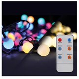 solight 1V08-RGB-LED RGB prigušiva LED girlanda 100xLED/8 funkcija 15m IP44 + daljinski upravljač | Eponuda.com