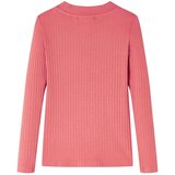  Dječja majica dugih rukava starinska ružičasta boja 116 | shoptok.hr