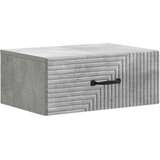  Stenski nočni omarici Betonsko siva 49 x 34,5 x 20 cm, (5000209741) | Shoptok.si