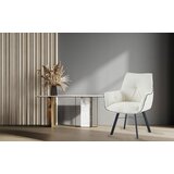Kayoom NASLANJAČ, kovina, tekstil krem barve | Shoptok.si