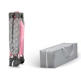 Momi prenosivi krevetac belove pink 1 nivo