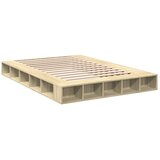  Okvir za krevet boja hrasta 140 x 200 cm konstruirano drvo | Eponuda.ba
