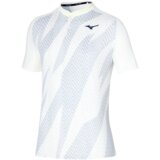 Mizuno Men's Shadow Polo T-Shirt White M cene