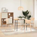 vidaXL Mizna plošča 100x50x2 cm trdna hrastovina ovalna | Shoptok.si