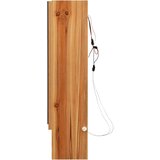  LED kupaonski ormarić s ogledalom boja hrasta 80x15x60 cm MDF | shoptok.hr