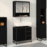  Kupaonski ormar Crni hrast 65 x 33 x 60 cm Konstruirano drvo Cijene