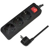 Logilink LPS206B razdelilna letev s stikalom črna vtičnica 1 kos, (20458128) | Shoptok.si