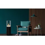 BIO kamin ROMA 26,5x80,5 cm 2kW crna + zaštitni poklopac | Eponuda.com