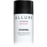 Chanel Allure Homme Sport deodorant v stiku brez aluminija 75 ml za moške Cene