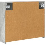  Kupaonski ormar s ogledalom Betonski sivi 60 x 14,5 x 50 cm | shoptok.hr