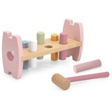 Viga polarb drvena igra udaranja s čekićem fox montessori | shoptok.hr