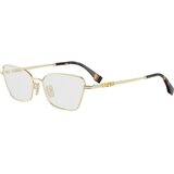Fendi Fendigraphy Yellow Cat Eye Eyeglasses - ONE SIZE (54) Cijene